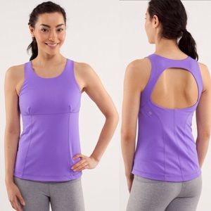 Lululemon Swank Tank Power Purple